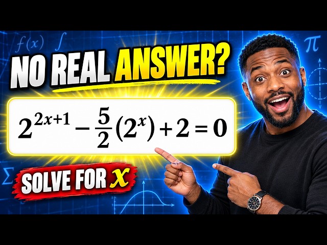 Exponetial Equation With Quadratic Solutions
