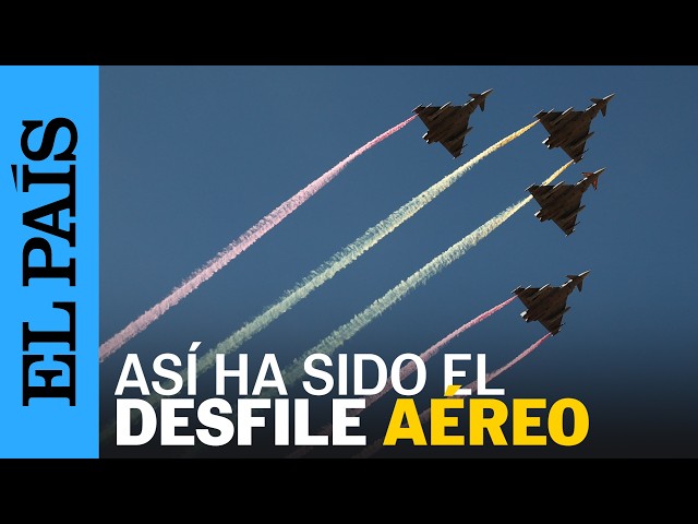 Así se ha vivido el desfile aéreo del Día de la HISPANIDAD | EL PAÍS
