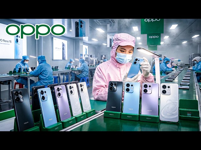 How OPPO Phones Are Made Inside the Factory – OPPO Phone Factory