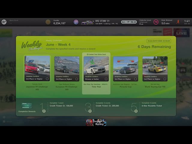 !!"Gran Turismo7"!!"LIVE"!!"PS5Pro"!! "NEW" Weekly Challenge Races!! PartFlat!! ;) !!"2k&HDR&VR2"!!