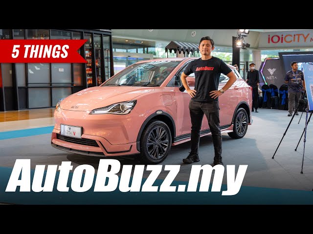 Cheapest EV in Malaysia, Neta V at RM100k - AutoBuzz