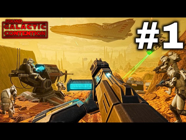 Galactic Contention | Part 1: The Best STAR WARS FPS Mod