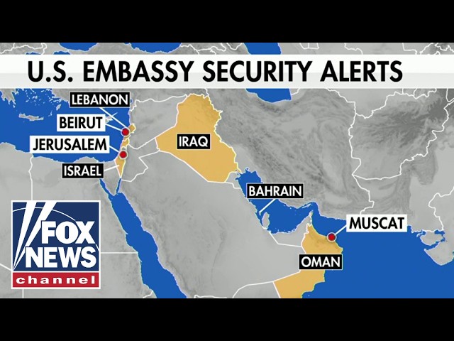 OVERNIGHT: US embassies issue new warning to Americans in Mideast