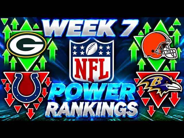 NFL Week 7 Power Rankings 2026 (ALREADY LOOKING LIKE 49ERS/CHIEFS SB?!?!)