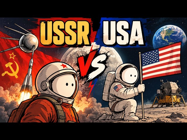 The ENTIRE History of the Space Race Explained in 10 Minutes