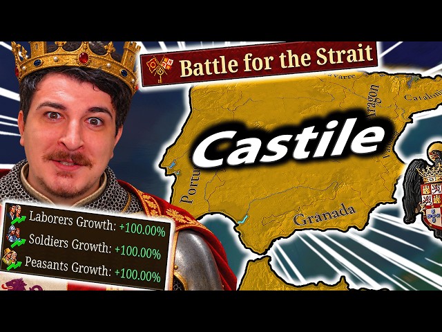 EU5 1.4 Is HERE & It Made CASTILE the MOST FUN EU5 Start - FASTEST Pop & Eco SCALE !!