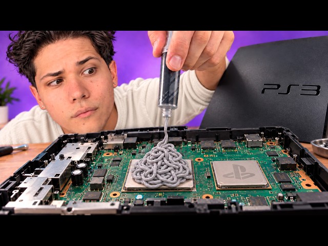 I opened my PS3 for the first time in 15 YEARS