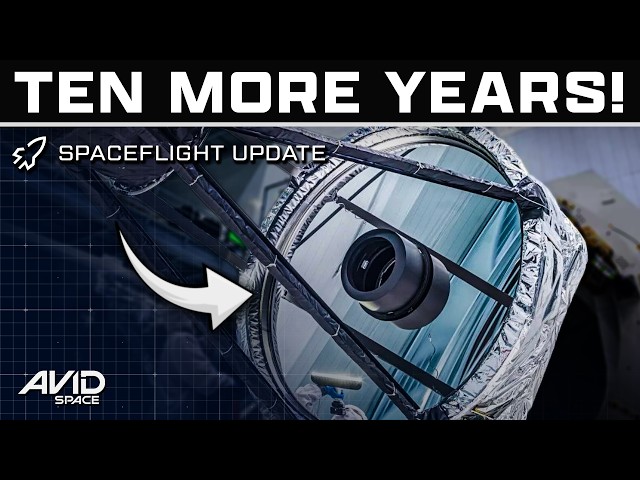Roman Space Telescope Lifetime Extended by 10 Years!