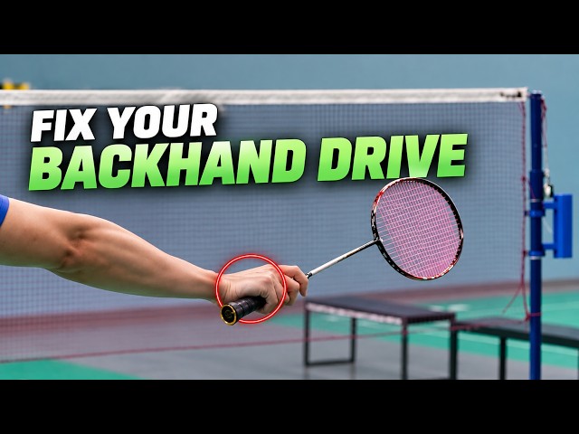 The Only Backhand Drive Tutorial You'll Ever Need