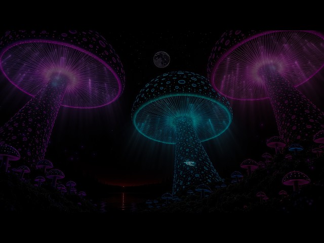 (Nessuna pubblicità) Musica magica per dormire con funghi 🍄 Rilassa la mente e addormentati profo...