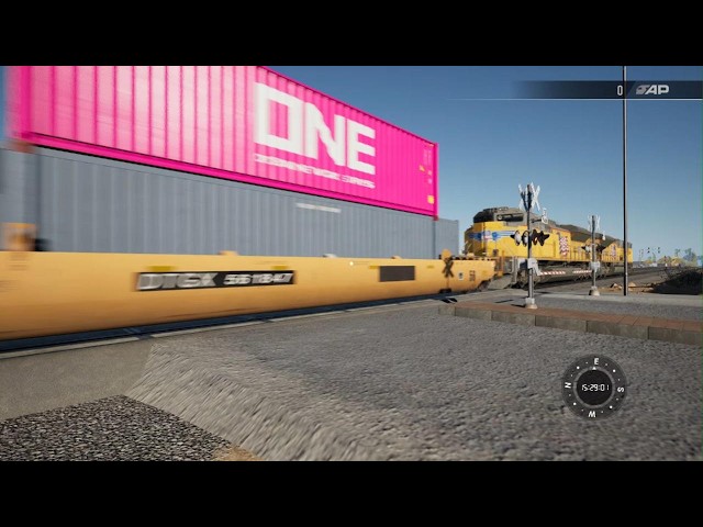 EB UP Z Train Feat Duo Rear DPUs At Bassett CA! #bigbossrailfanner