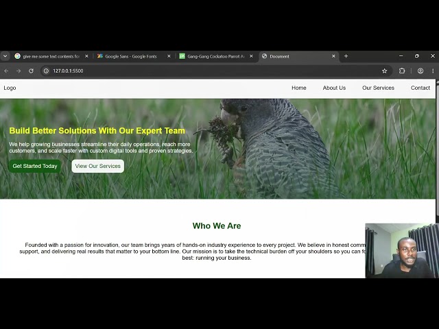 Responsive UI design ~ Media Querry   html and css part 2