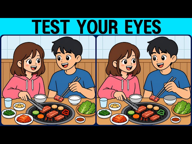 [Spot the Difference Brain Training] Use your sharp eyes and smart brain to solve this puzzle!