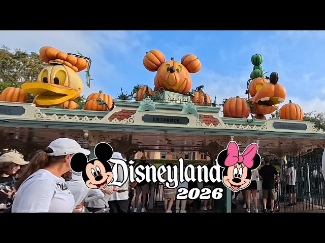 Disneyland Halloween 2026 🎃 Complete Park Walkthrough | September 25 Full Tour