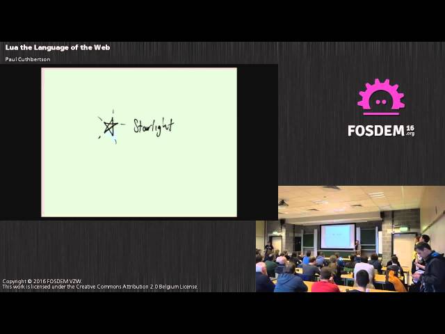 FOSDEM 2016 - K3201 - Lua The Language Of The Web