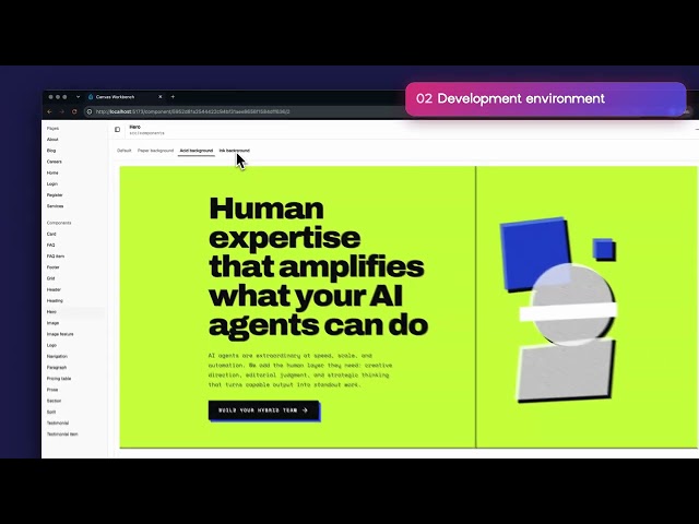 JavaScript as a First-Class Citizen | Drupal Canvas Code Components Demo, DriesNote Rotterdam 2026