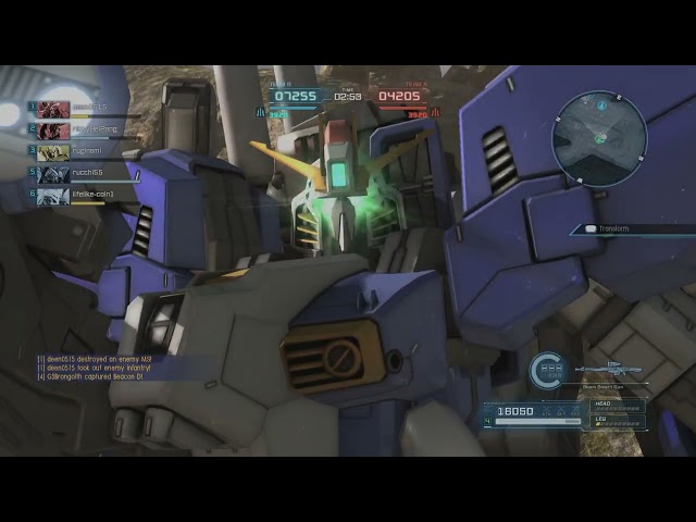 Es-X Gundam Deploy | MOBILE SUIT GUNDAM BATTLE OPERATION 2