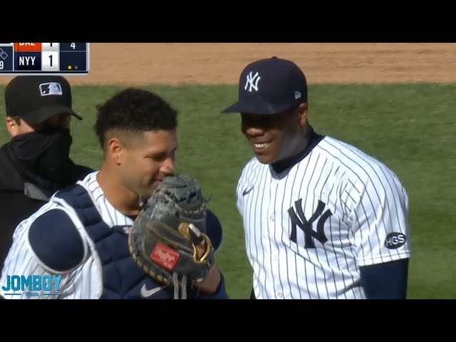 Mother Nature Calls while Chapman is pitching, a breakdown