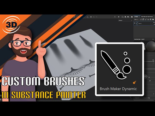Make Custom Brushes in Substance Painter