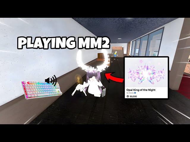 DESTROYING TEAMERS IN MM2 WITH THE NEW 50K CROWN...