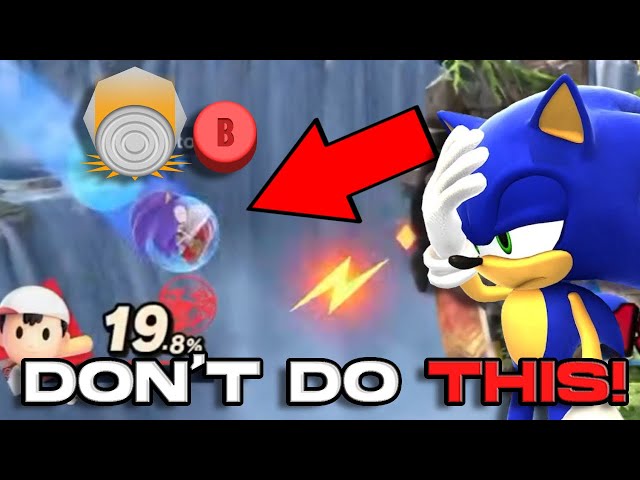 How To ACTUALLY Improve With Sonic In Smash Ultimate | SSBU 