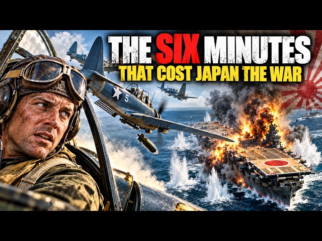 World War 2: The Six Minutes That Cost Japan the War at the Battle of Midway
