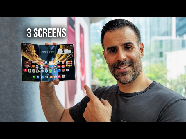 I Used Huawei's $3,000 Tri-Fold — Mate XT 2 Hands-On