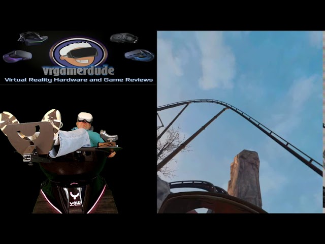 Epic Roller Coasters In A New Oculus Quest 2 + The Yaw VR Motion Simulator = AMAZING!