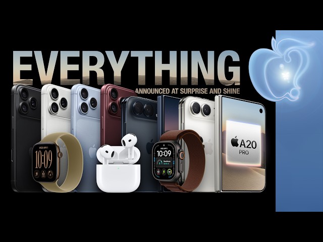 Apple Just Announced EVERYTHING! iPhone Duo, 18 Pro, Watch & More