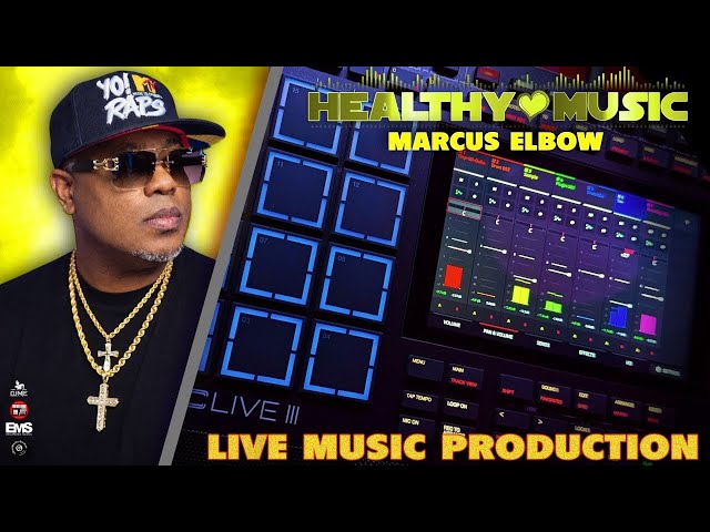 Live Music Production with Marcus Elbow Da Instructor #mpclive3 #akaiforce #mpcxl