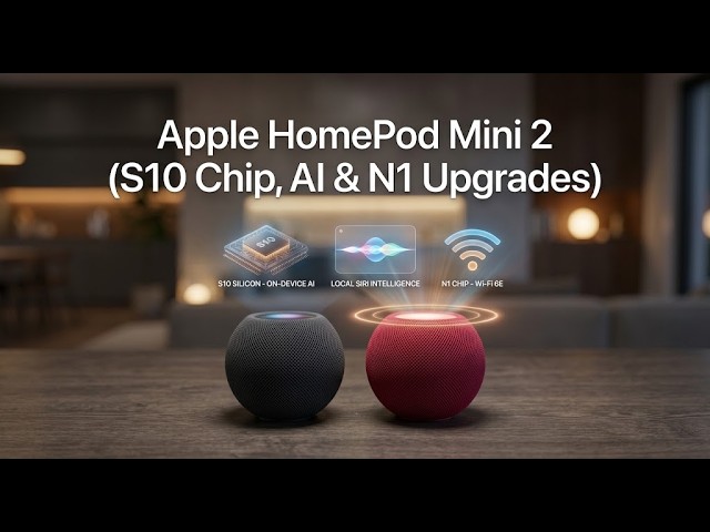 DO NOT Buy A HomePod Mini Now! Apple HomePod Mini 2 LEAKED! (S10 Chip, AI & N1 Upgrades)