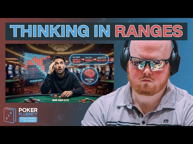How To Think In Ranges (Real Poker Coaching Session)