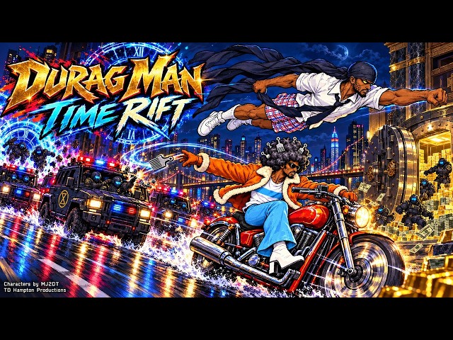 DuRag Man: Time Rift — Official Trailer | Free Arcade Heist Brawler