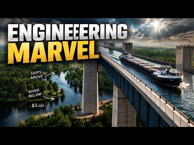 Engineering Marvel: The Water Bridge You Have to See to Believe
