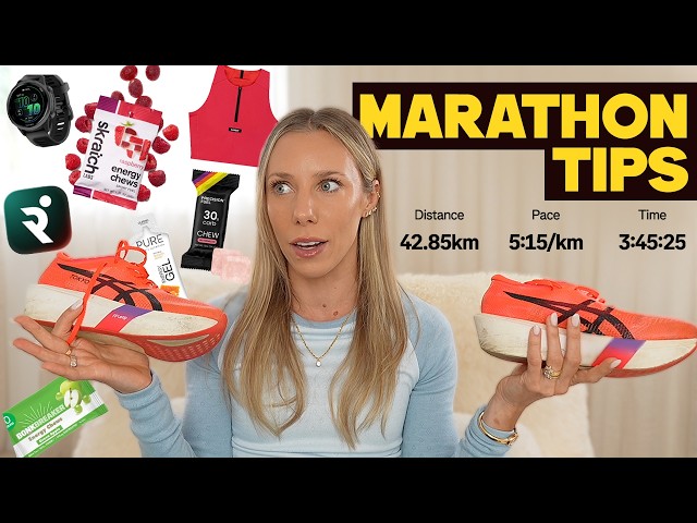 How to run a MARATHON: training, fuel, shoes, things I wish I knew & debrief