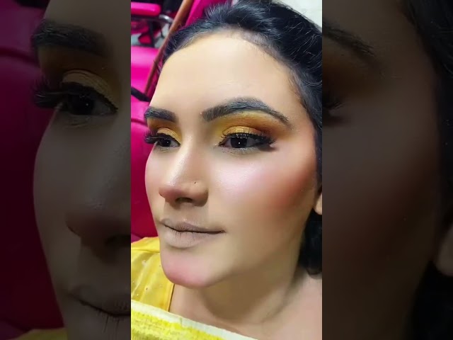 holud bridal makeup short video #foryou #makeup #reels