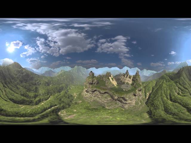 blacksmith village 360° fly 4K