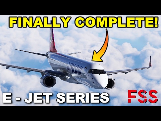 FlightSim Studio E-Jets v1.0 is Releasing!