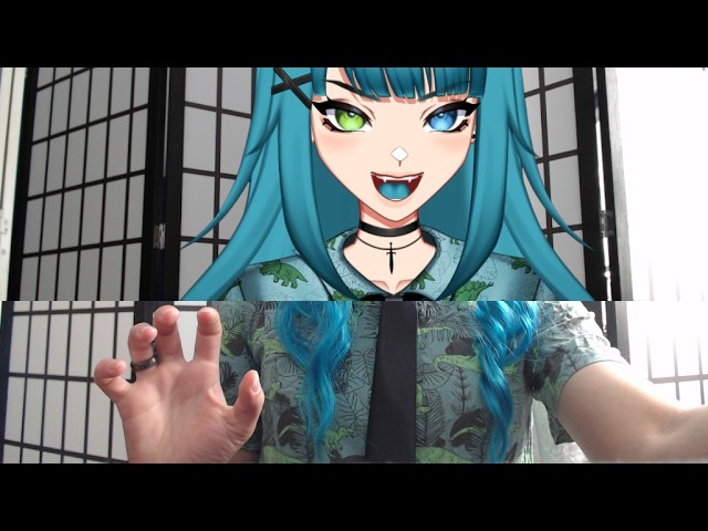 Round 2 Augmented Reality ASaMR! [ASMR][3DIO][vtuber][visual ASMR][IRL][biomodel]
