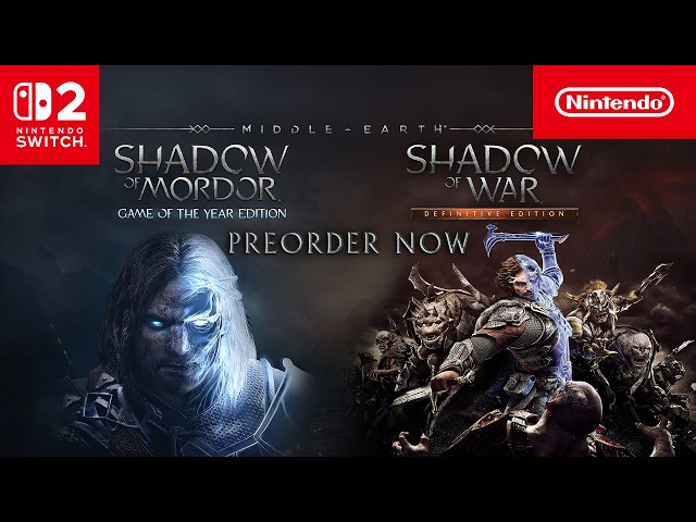 Middle-earth: Shadow Bundle – Pre-order Trailer – Nintendo Switch 2