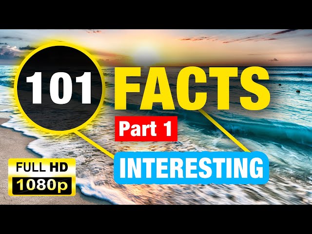101 Amazing Mind Blowing Facts You didn't know! | Part 1 |