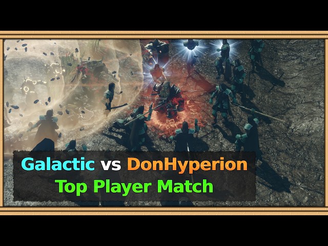 SpellForce 3 Top Player Battle: Galactic vs DonHyperion | Elves vs Dwarves