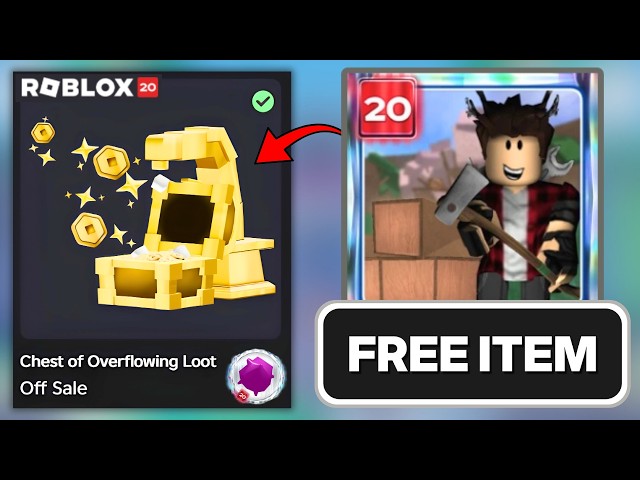 FREE ROBLOX ITEM - Chest of Overflowing Loot (How to Get!) | Secret Quest (20/20)