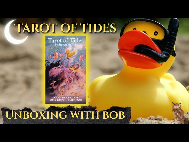 Tarot of Tides by Steven Hutton 🌊 A Journey with a Duck Named Bob @usgamessystems 