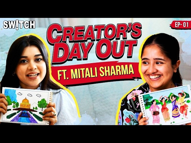Creator's Day Out Episode 1 ft. Mitali Sharma @MitaliThisSide | Journaling, Sketching and More