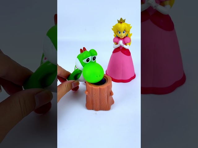 Satisfying Super Mario Bros Toys | Yoshi cute & Princess Peach Toys Fun ASMR VIDEO #toys #mario