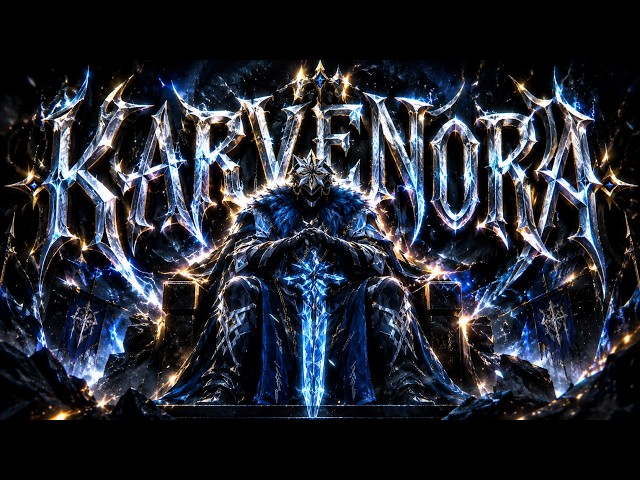 KARVENORA (Slowed) - RUSHEX (Official Audio Visualizer)