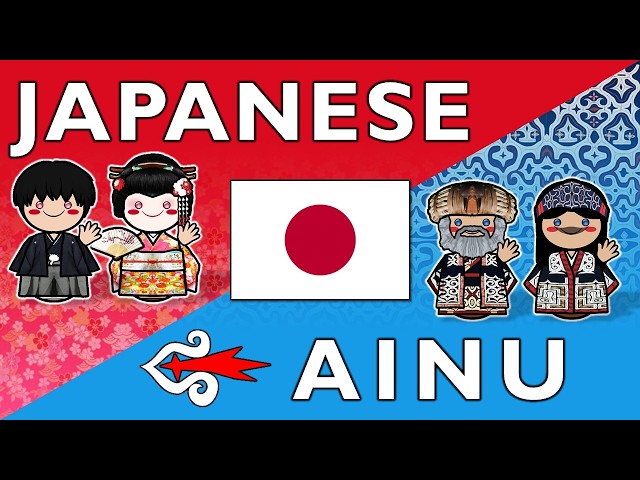Japanese vs Ainu 🇯🇵 | Discover Japan’s Fascinating Indigenous Language!