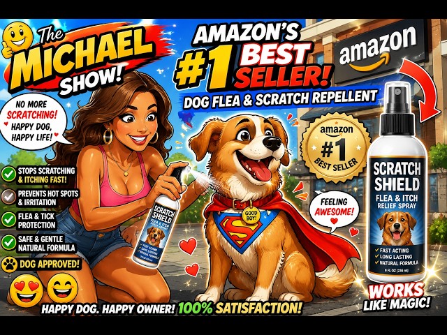 Amazon”s Best Selling Dog’s Itch Relief Spray Saves My Old Dog 