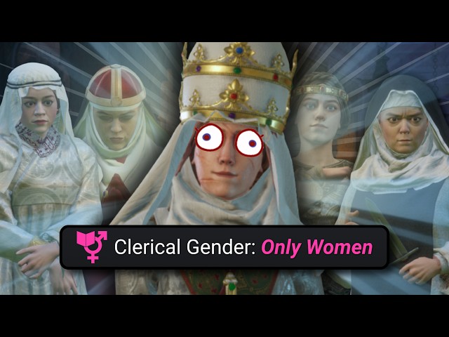 i made my daughters fight to become pope in CK3